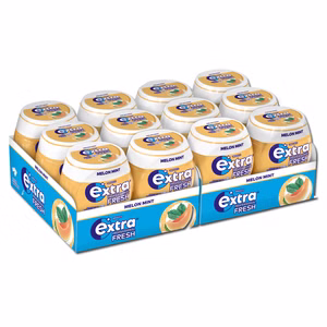Wrigleys Extra Professional Fresh Melon Mint, Kaugummi, 12 Dosen je 70g Bild 1