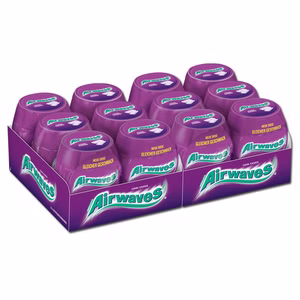 Wrigleys Airwaves Cool Cassis Kaugummi 12 Dosen Bild 1
