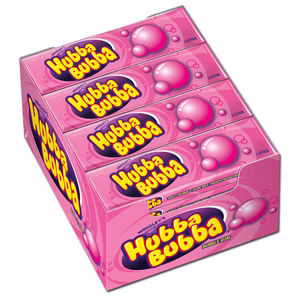 Wrigleys Hubba Bubba Fancy Fruit Kaugummi 20 Packungen Bild 1