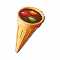 Eichetti Happy Crispy Cups, Waffelhörnchen, 100g Packung Eichetti Happy Crispy Cups, Waffelhörnchen, 100g Packung Bild 2