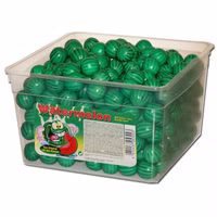 Wassermelone Kaugummi Kugeln extra sauer, 300 Stück Wassermelone Kaugummi Kugeln extra sauer, 300 Stück Bild 1