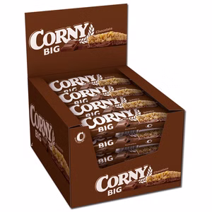 Corny Big Schoko, Müsli, 24 Riegel je 50g Corny Big Schoko, Müsli, 24 Riegel je 50g Bild 1