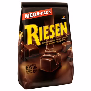 Storck Riesen Mega-Pack, Schokoladen-Karamell-Bonbon, 900g Beutel Bild 1