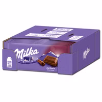 Milka Zartherb Schokolade 25 Tafeln je 90g Milka Zartherb Schokolade 25 Tafeln je 90g Bild 1