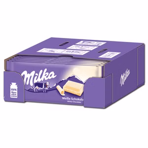 Milka Weisse Schokolade 24 Tafeln je 90g Bild 1