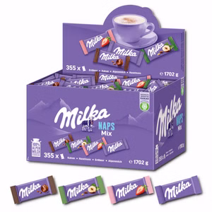 Milka Naps Mix Schokolade Gastropack 1,7 kg Milka Naps Mix Schokolade Gastropack 1,7 kg Bild 1