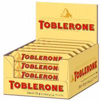 Toblerone MINI, Schokolade, 24 Riegel je 35g Toblerone MINI, Schokolade, 24 Riegel je 35g Bild 1