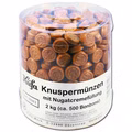 Küfa Knuspermünzen 2 Kg, Bonbons mit Nougatcremefüllung Bild 1