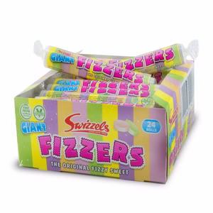 Giant Fizzers, Brause-Bonbon, 24 Rollen je 40g Giant Fizzers, Brause-Bonbon, 24 Rollen je 40g Bild 1