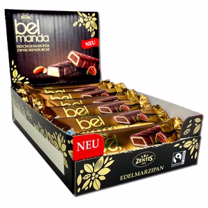 Zentis Belmanda Nougat, Marzipan, 18 Riegel je 40g Bild 1