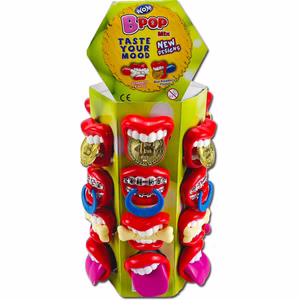 Bpop Mix Lutscher mit Gebissmotiven 24 Stück Bild 1