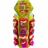 Bpop Mix Lutscher mit Gebissmotiven 24 Stück Bpop Mix Lutscher mit Gebissmotiven 24 Stück Bild 1