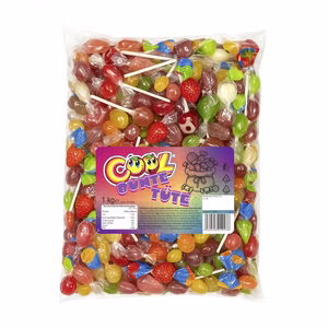 Cool Bunte Tüte, Bonbon-Lutscher-Mischung, 1000g Beutel Cool Bunte Tüte, Bonbon-Lutscher-Mischung, 1000g Beutel Bild 1