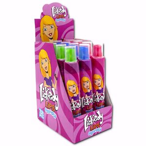 Lickedy Lips Spray, flüssige Süßware, 12 Stück je 60ml Lickedy Lips Spray, flüssige Süßware, 12 Stück je 60ml Bild 1