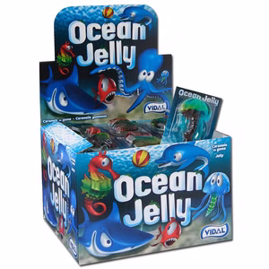 Ocean Jelly 66 Fruchtgummi Tiere in 11 Blistern mit je 6 Stk Bild 1
