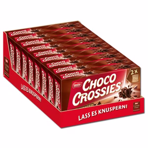 Nestle Choco Crossies Dunkle Schokolade, Praline, 9 Packungen je 150g Bild 1
