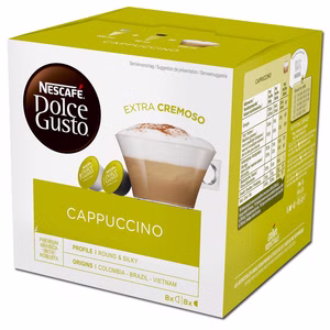 Dolce Gusto Cappuccino, Nescafe, Kaffee, 16 Kapseln Dolce Gusto Cappuccino, Nescafe, Kaffee, 16 Kapseln Bild 1