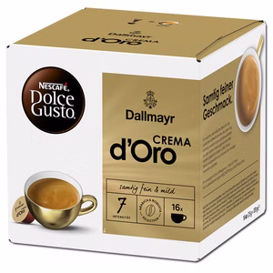 Dolce Gusto Dallmayr Crema d'Oro, Kaffee, 16 Kapseln Dolce Gusto Dallmayr Crema d'Oro, Kaffee, 16 Kapseln Bild 1