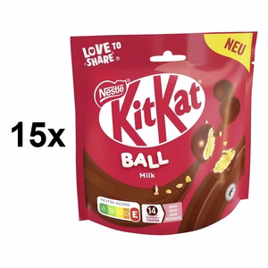 Nestle KitKat Ball Milk, Schokolade, 15 Beutel je 130g Bild 1