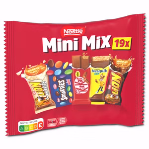 Nestle Mini Mix, Riegel, Schokolade, 321g Beutel Bild 1