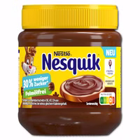 Nestle Nesquik Kakaocreme, Brotaufstrich, 280g Glas Nestle Nesquik Kakaocreme, Brotaufstrich, 280g Glas Bild 1