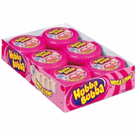 Wrigleys Hubba Bubba Bubble Tape Fancy Fruit, Kaugummi, 12 Rollen Wrigleys Hubba Bubba Bubble Tape Fancy Fruit, Kaugummi, 12 Rollen Bild 1