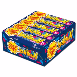 Chupa Chups Big Babol Zungenmaler, Kaugummi, 20 Packungen Bild 1