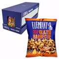 Elephant Pretzel Pieces Glazed Barbecue, Laugengebäck, 12 Beutel je 125g Bild 1