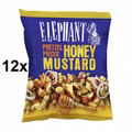 Elephant Pretzel Pieces Honey Mustard, Laugengebäck, 12 Beutel je 125g Bild 1