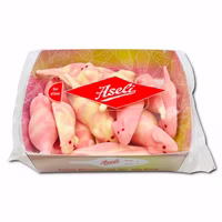 Aseli Riesen KiBa Mäuse, Schaumzucker, 155g Packung Aseli Riesen KiBa Mäuse, Schaumzucker, 155g Packung Bild 1