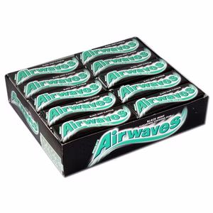 Wrigleys Airwaves Black Mint, Kaugummi, Dragee 30 Packungen Bild 1
