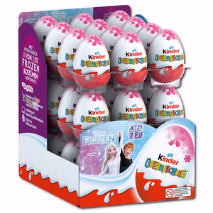 Ferrero Kinder-Schokoladen-Überraschungsei Rosa 36 Stück Bild 1