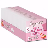 Ferrero Yogurette Erdbeere 4er, Riegel, Schokolade, 20 Tafel je 50g Ferrero Yogurette Erdbeere 4er, Riegel, Schokolade, 20 Tafel je 50g Bild 1