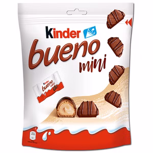 Ferrero Kinder Bueno Mini, Schokolade, 108g Beutel Bild 1