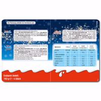 Ferrero Kinder Mix Weihnachts-Tüte, Schokolade, 193g Ferrero Kinder Mix Weihnachts-Tüte, Schokolade, 193g Bild 4