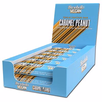 Barebells Vegan Protein Bar Caramel Peanut 12 Riegel je 55g Barebells Vegan Protein Bar Caramel Peanut 12 Riegel je 55g Bild 1