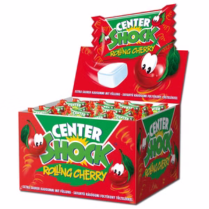 Center Shock Kirsch Kaugummi,Cherry, 100 Stück Bild 1
