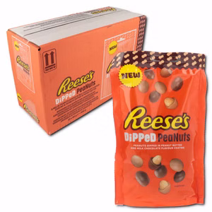 Reeses Dipped Peanuts, Erdnussbutter, 10 Beutel je 90g Bild 1