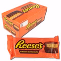 Reeses Peanut Butter Cups 2er Pack, Erdnussbutter, 24 Packungen Reeses Peanut Butter Cups 2er Pack, Erdnussbutter, 24 Packungen Bild 1