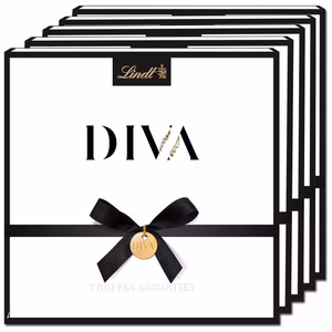 Lindt Diva Collier-Packung, 182g, Praline, 5 Packungen Bild 1