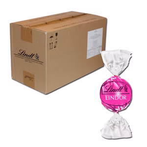 Lindt Lindor Kugel Erdbeere 3kg , Schokolade, Praline, 240 Stück Bild 1