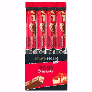 Lindt Hello Strawberry Cheesecake Stick 24 Stück Bild 1