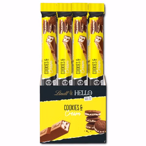 Lindt Hello Cookies & Cream Stick, Schokolade, 24 Stück Bild 1