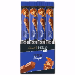 Lindt Hello Nougat Crunch Stick, Schokolade, 24 Stück Bild 1