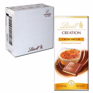 Lindt Creation Creme Brulee, Schokolade, 14 Tafeln je 150g Lindt Creation Creme Brulee, Schokolade, 14 Tafeln je 150g Bild 1