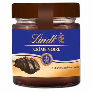 Lindt Kakaocreme Noir, Brotaufstrich,  220g Glas Bild 1