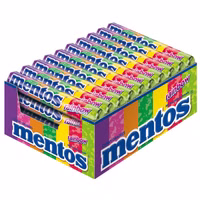 Mentos Rainbow Rolle, Kau-Bonbon, Dragee, 40 Stück Mentos Rainbow Rolle, Kau-Bonbon, Dragee, 40 Stück Bild 1