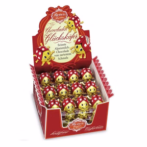 Reber Chocolade-Glückskäfer, Schokolade, 48 Stück je 15g Reber Chocolade-Glückskäfer, Schokolade, 48 Stück je 15g Bild 1