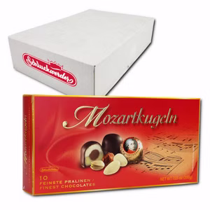 Schluckwerder Mozart-Kugeln, Praline, 10er Pack, 10 Packungen Schluckwerder Mozart-Kugeln, Praline, 10er Pack, 10 Packungen Bild 1