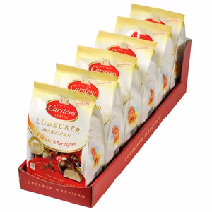 Carstens Lübecker Marzipan Kugeln Classic 6 Beutel Bild 1